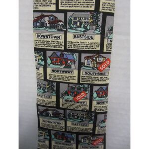 FUN SCHRETER NEW YORK  100% SILK REAL ESTATE TIE , SHOW THEM WHO SELLS THE MOST